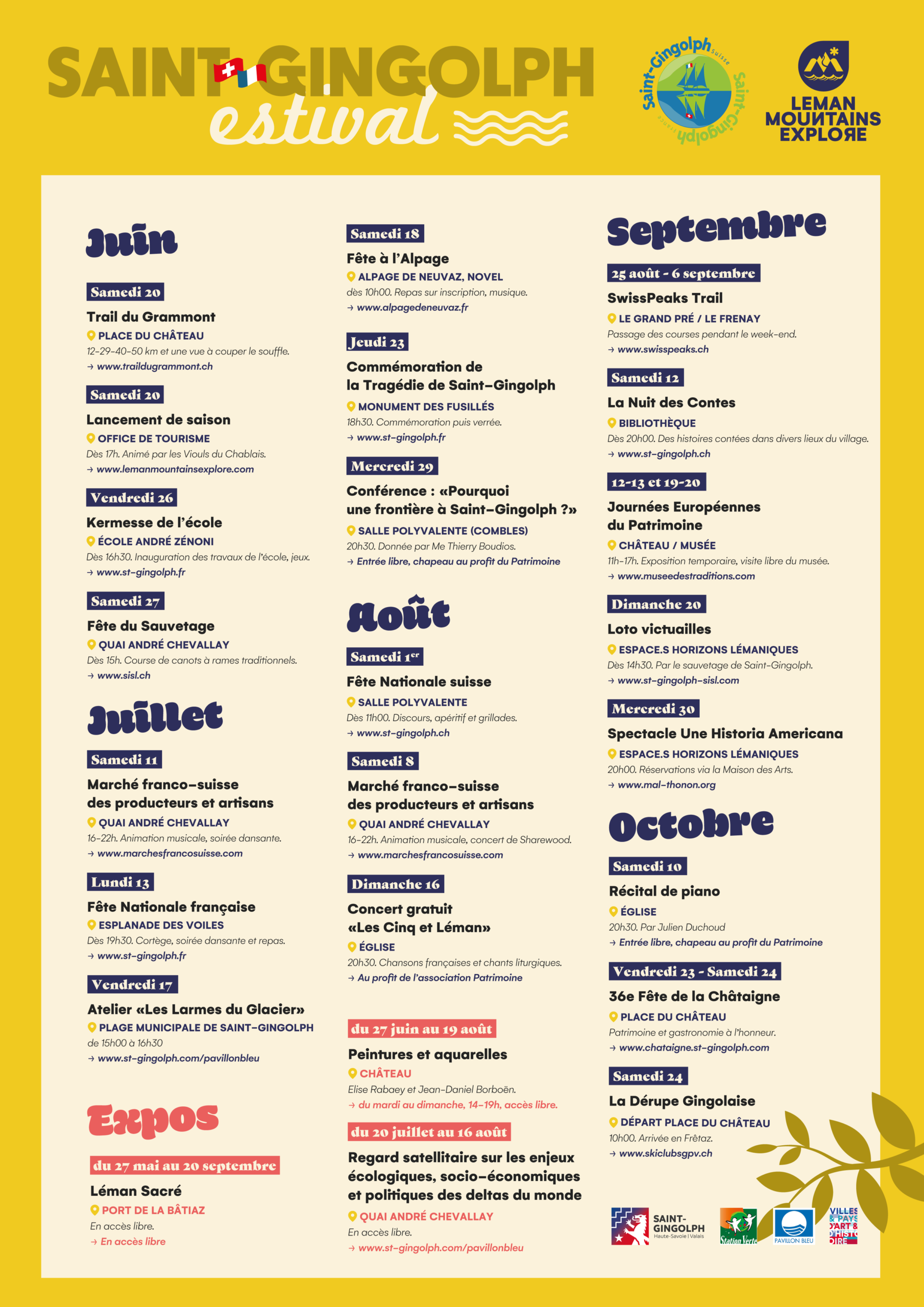 Agenda-estival